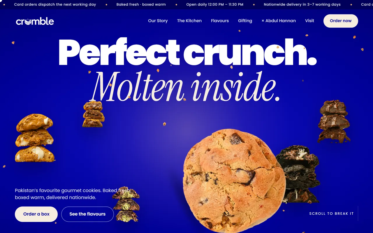 Crumble project